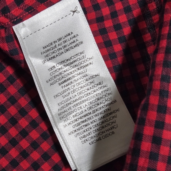 Ralph Lauren Slim Fit Men's Large Red 💯 Cotton Long Sleeve Shirt - Picture 8 of 8